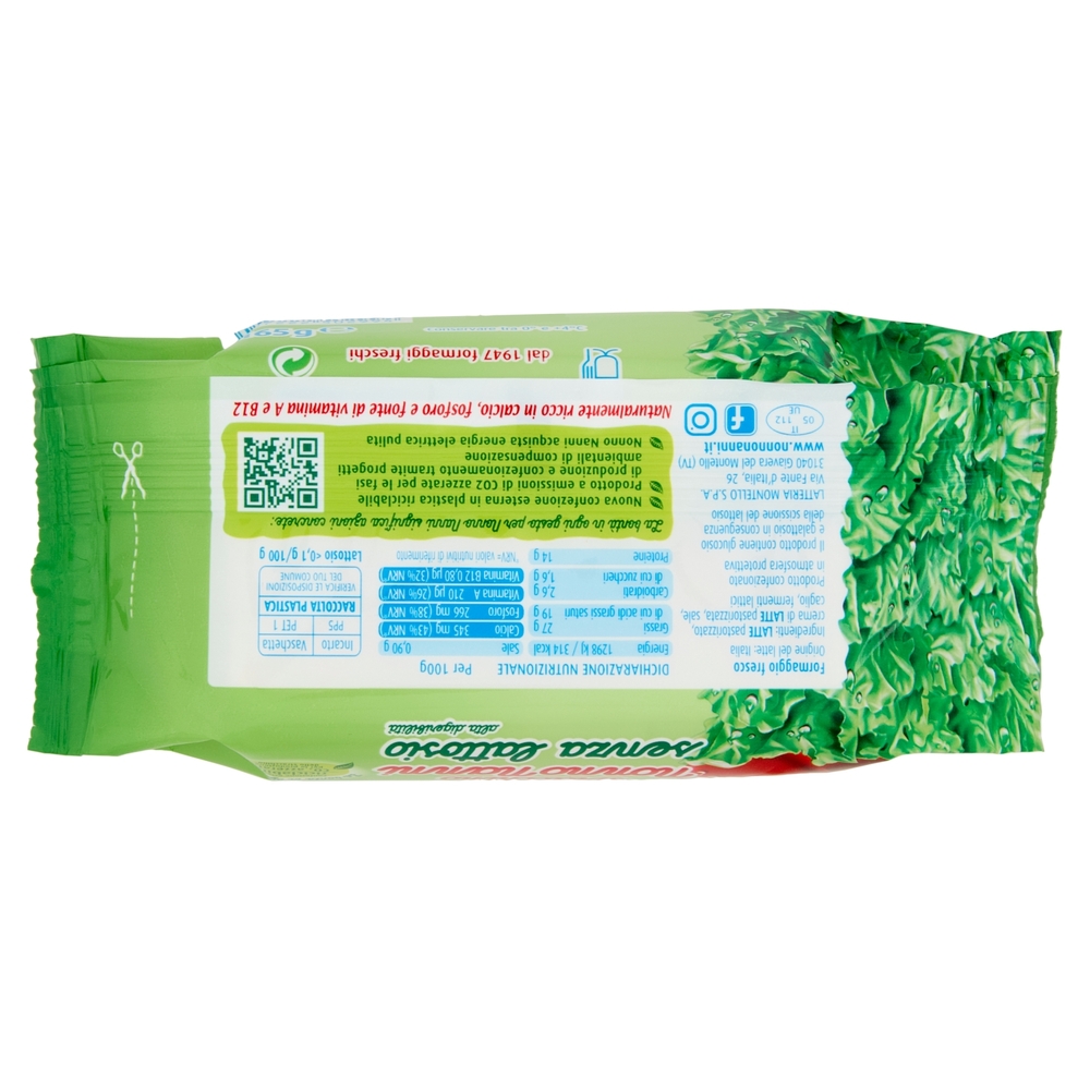 Nonno Nanni stracchino senza lattosio 165 g